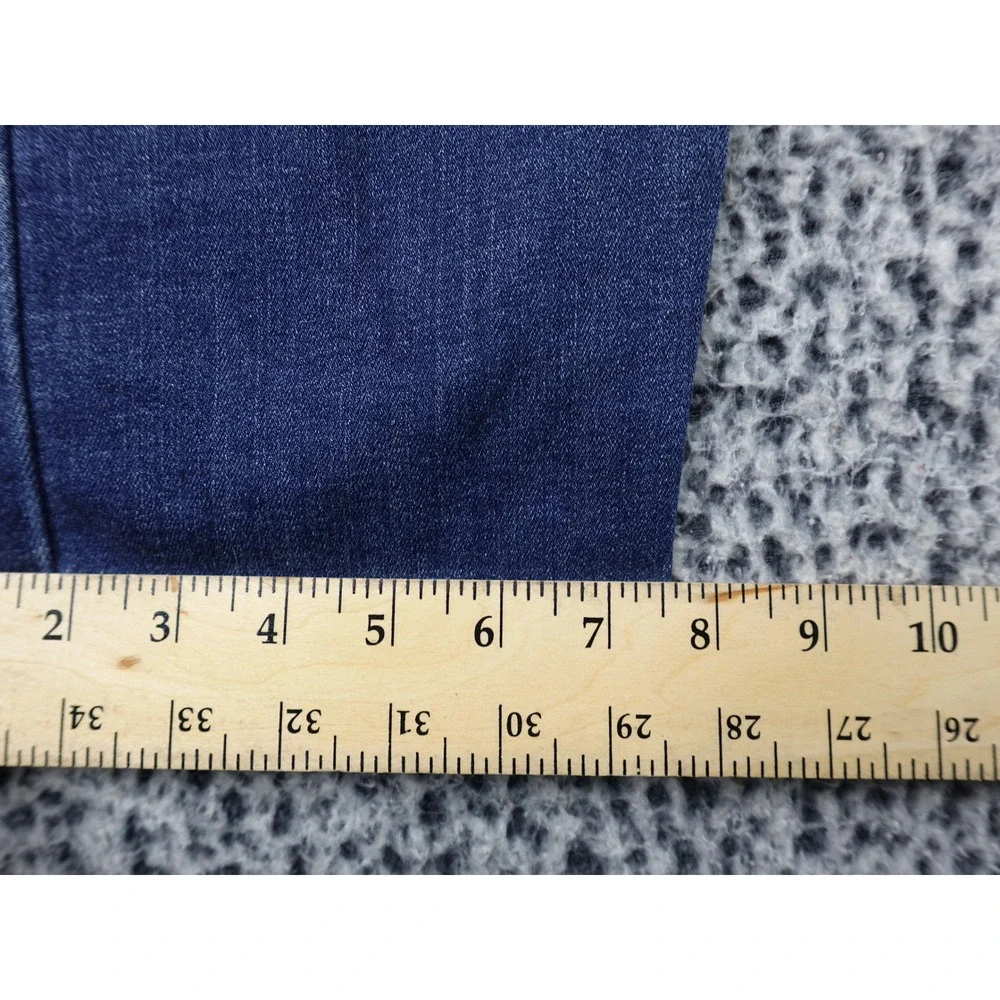 Levi's 541 Athletic Taper Jeans Mens W34 L30 Blue Good Distressed Denim